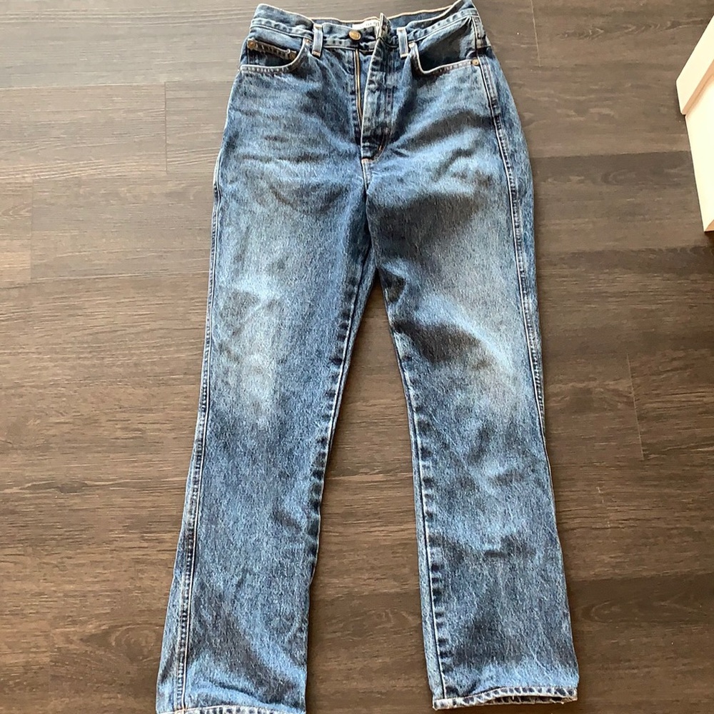 AGOLDE Pinch Waist High Rise Kick Jeans